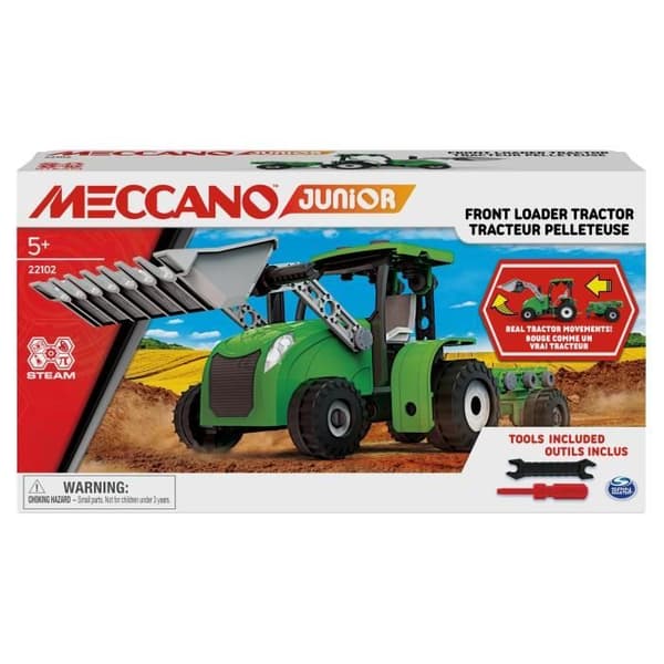 Meccano Junior BACKHOE TRAKTOR