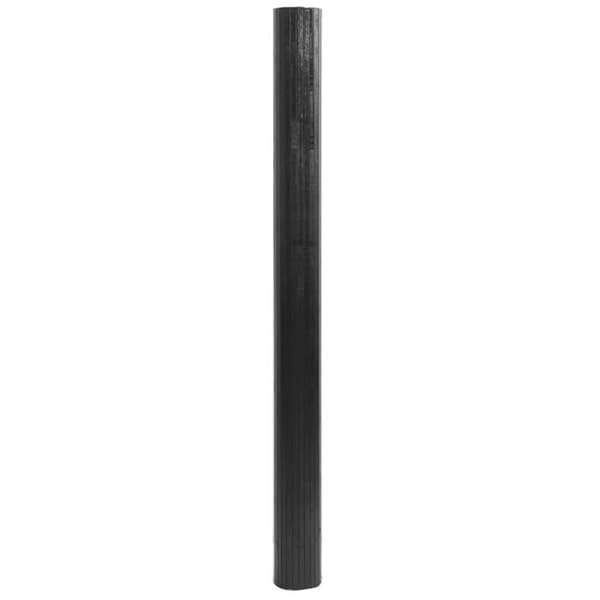 vidaXL Grå rektangulär matta 80x400 cm bambu, vardagsrumsmatta, rektangulär matta, modern matta, sovrumsmatta till 376790