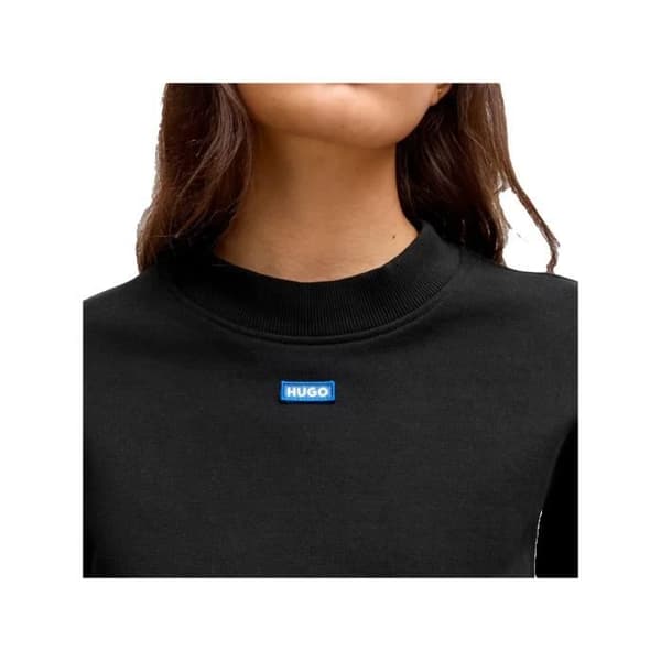 Sweat - Boss - Kvinna - Delessa - Svart - Bomull