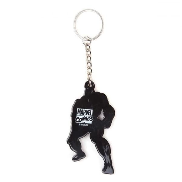 Nyckelring Iron Man Marvel — mjuk figur 7,5 x 4 cm