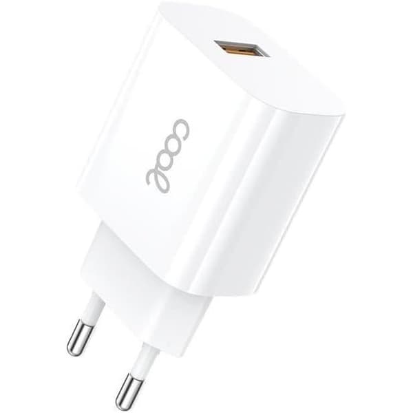 Nätadapter - COOL - Typ C - 2,4 A - 110-220 V - USB-kabel ingår