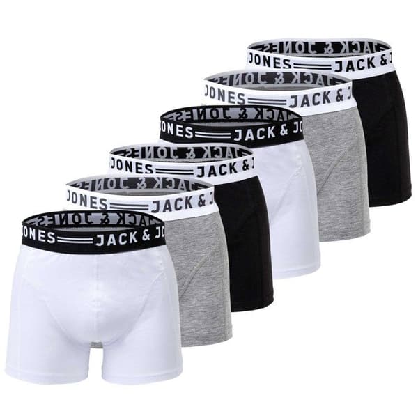 Jack&Jones Kalsonger Herr - ,Förpackning med 6, SENSE TRUNKS 6 PACK