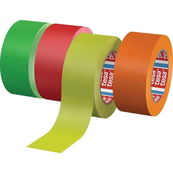 Tesa tygremsa 4671 50m:50mm, mattsvart (Pack om 3)