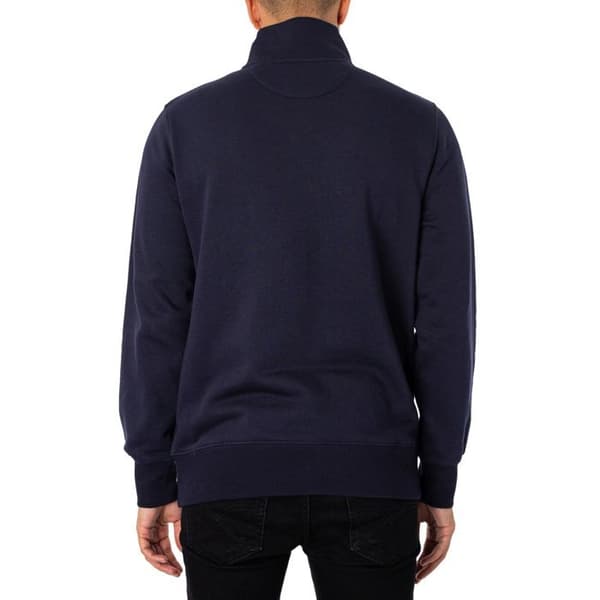Sweatshirt med halv dragkedja Regular Shield - GANT