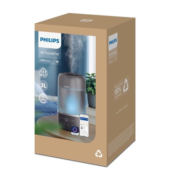 Luftfuktare Philips HU1510/03 Serie 1000 Grå