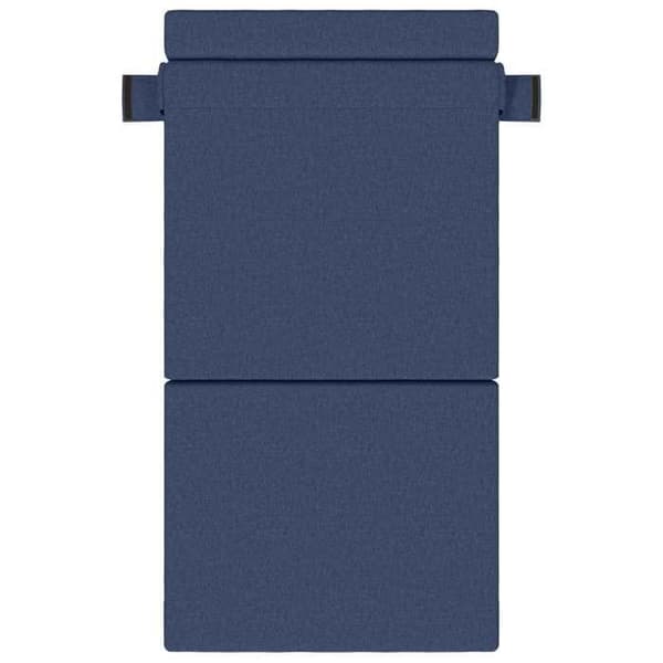 vidaXL Fällbar sängsoffa Blå 70 x 80 x 60 cm Tyg 900090