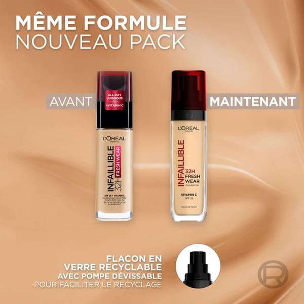 L'Oréal Paris Infallible 32H Foundation nyans 145 30ml