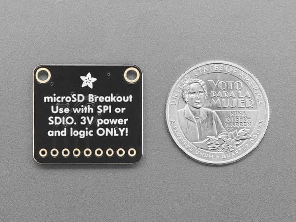 Adafruit Breakout SDIO MicroSD