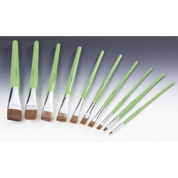 Platt pensel ZAHN Pinsel E10710-05 Ponex 6 stycken