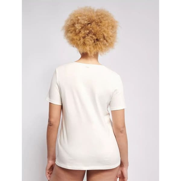 T-shirt dam Sloggi Ever Ease - silkesvit