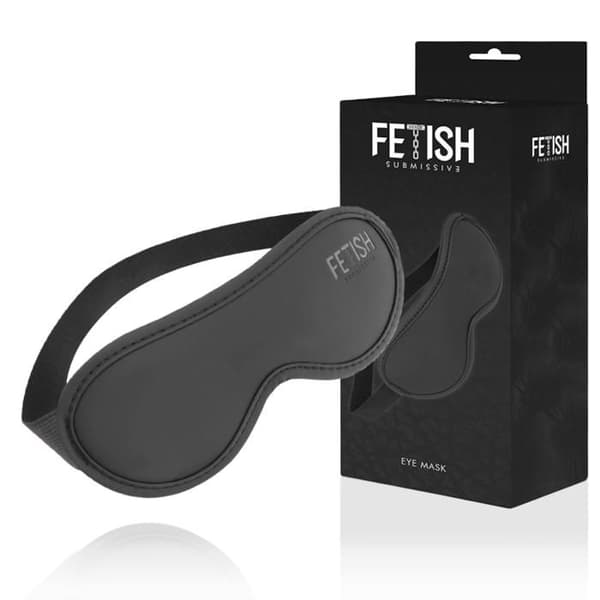 FETISH UNDERDANIG - VEGANSK LÄDERMASK II MED NOPRÈNE INNERFODER -