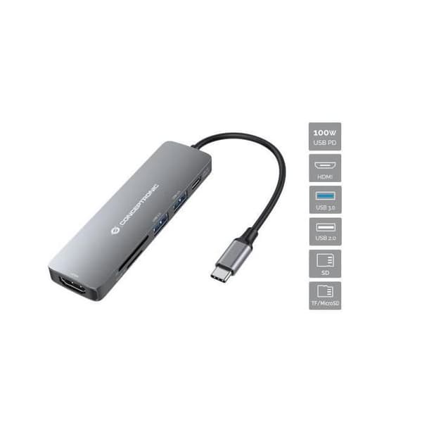 Donn11g 6-i-1 Usb 3.2