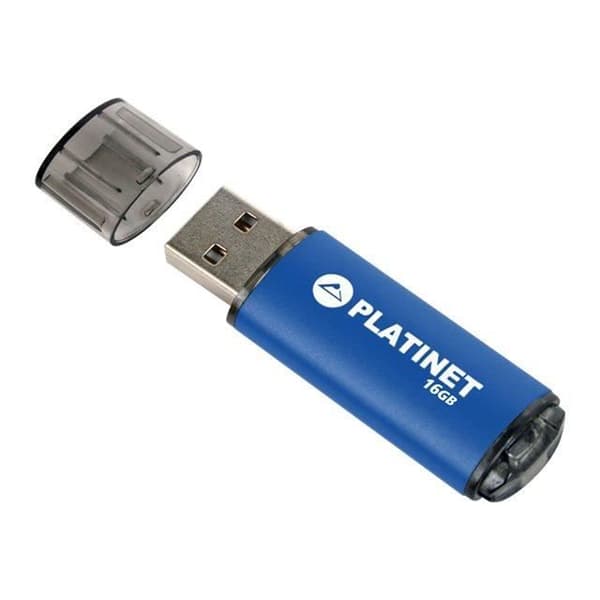 PLATINET PENDRIVE X-Depo 16 GB USB 2.0 Blå USB-minne
