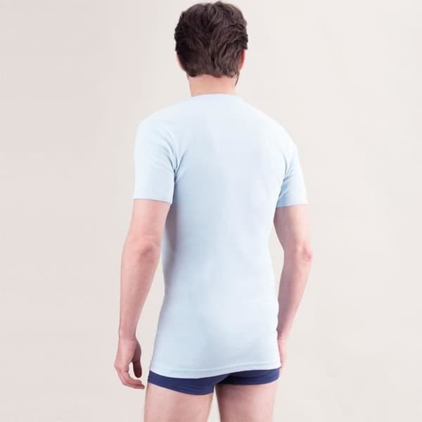 Classics V-ringad T-shirt Blå