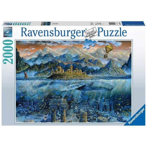 Ravensburger 2000 bitars pussel - Wise Whale - Djur