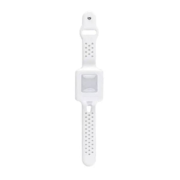 Cleands hydroalkoholgelarmband vit