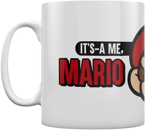 Super Mario Mugg in box Its A Me Mario vit