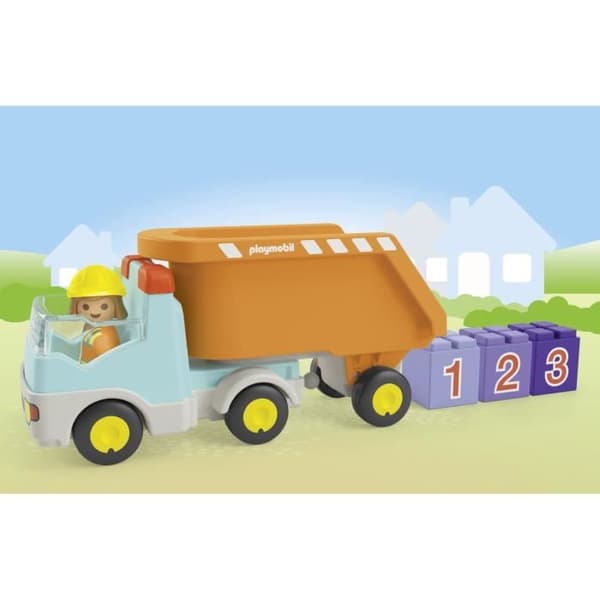 PLAYMOBIL Junior 71685 Dumper, Från 12 månader