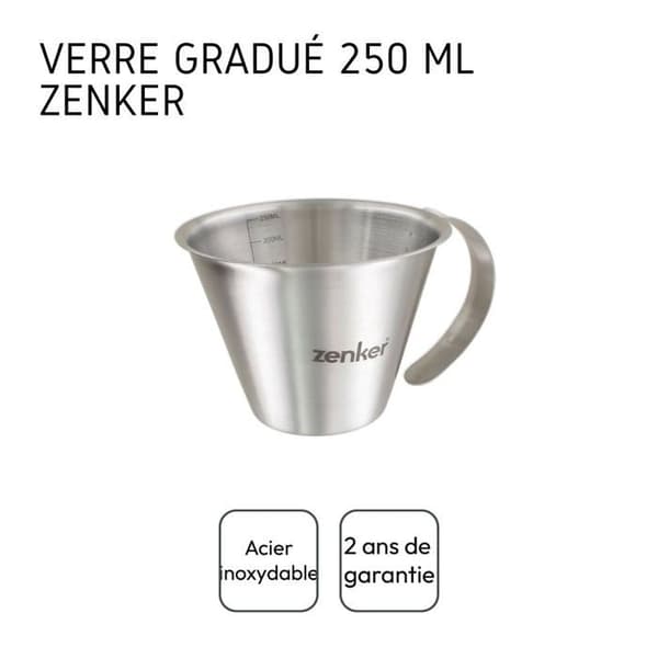 Måttglas 250 ml Zenker Smart Pastry