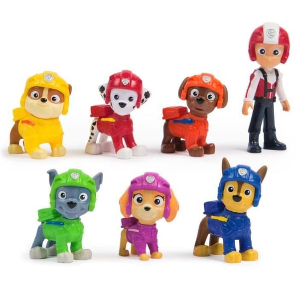 SPIN MASTER MULTIPACK MED 7 FIGURER AIR RESCUE Paw Patrol