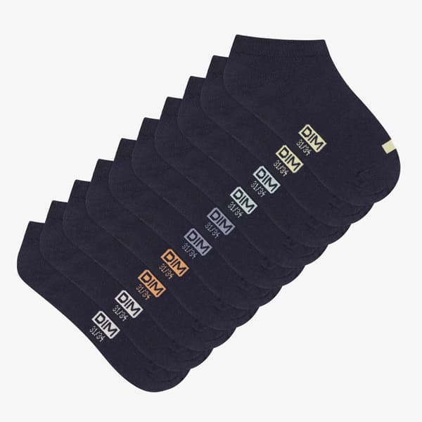 Set med 5 par korta strumpor EcoDim