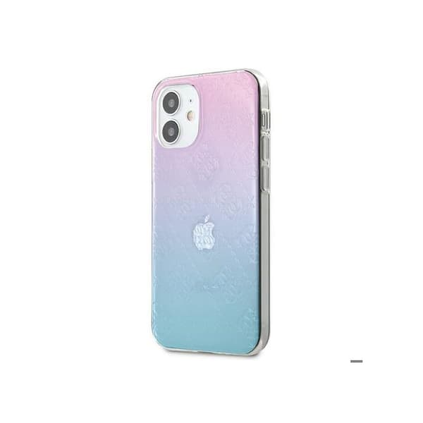 Guess-fodral för iPhone 12 Mini 5,4 hårt skyddstelefon 3D