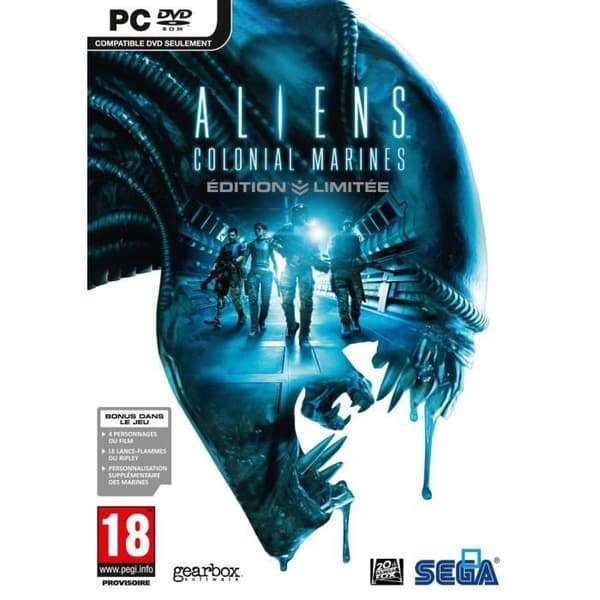 ALIENS COLONIAL MARINES LIMITED / PC-spel