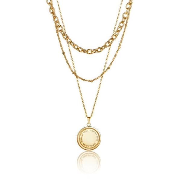 Damhalsband Isabella Ford Arielle Trinity - guld - TU