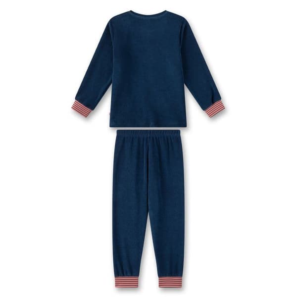 Sanetta Pyjamas Flicka - ,,Lång pyjamas, enfärgad med motiv