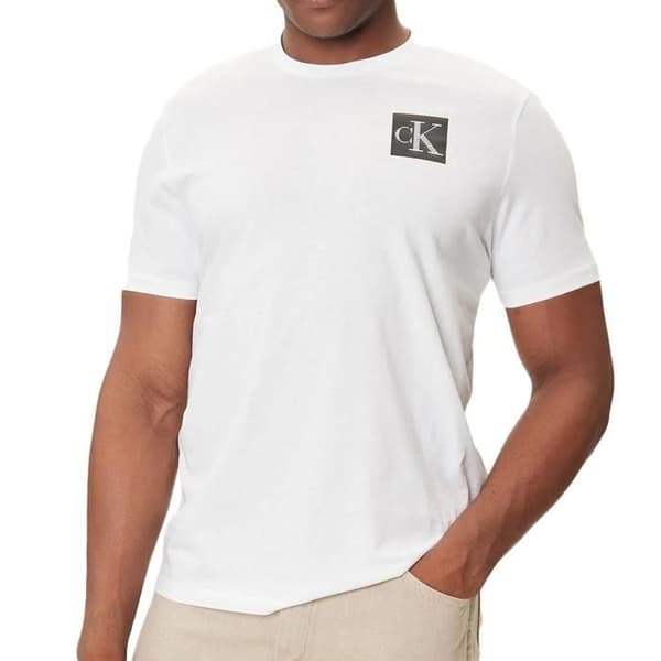 Vit T-shirt Herr Calvin Klein Jeans Gradient