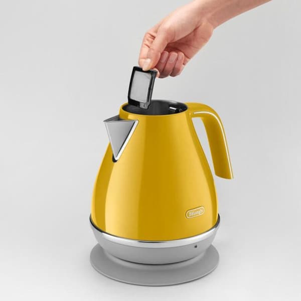 Bouilloire - DE'LONGHI - Icona Capitals - 1,7 L - 2000 W - Gul