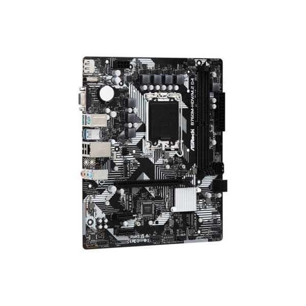 Moderkort - ASRock - B760M-HDV - Micro ATX - DDR4 - Socket LGA 1700