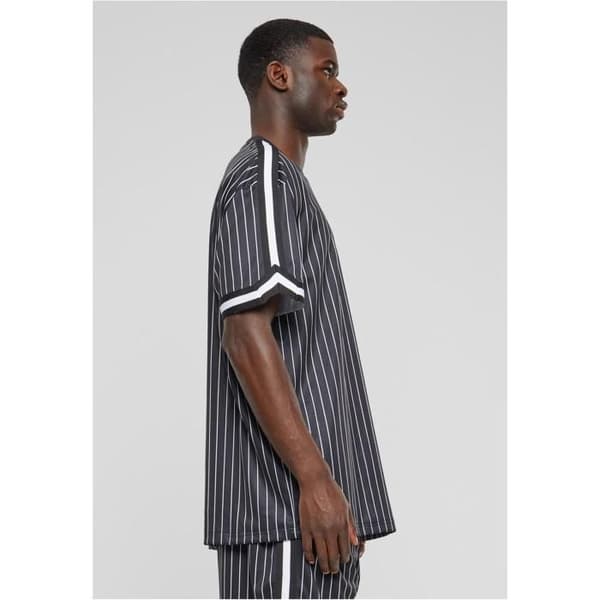 Oversize randig mesh T-shirt Urban Classics