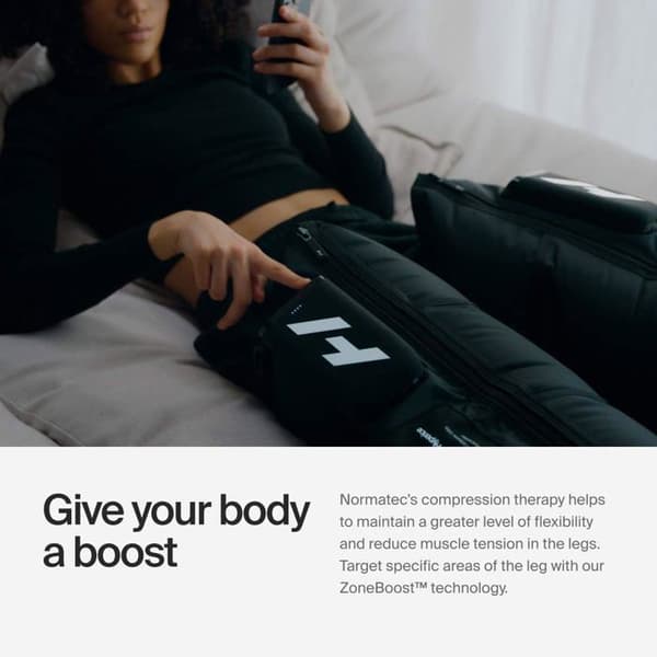 Återhämtningssystem - HYPERICE - Normatec Premier - Dynamisk kompressionsmassage - 7 nivåer - Autonomi 4h