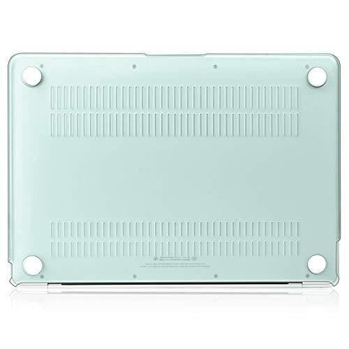 TECOOL Hard Case för 2010-2017 MacBook Air 13.3 A1466 A1369 - Kristallgrön