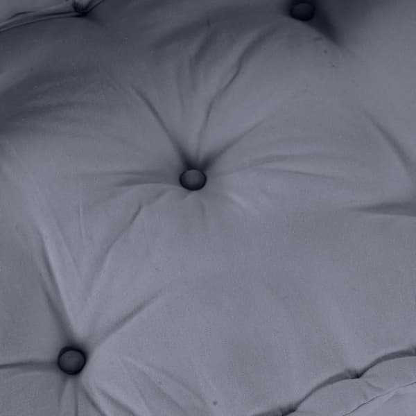 Puff - Modulär - Grå - 70x70x36 cm - 100% Bomull - Contemporary Design