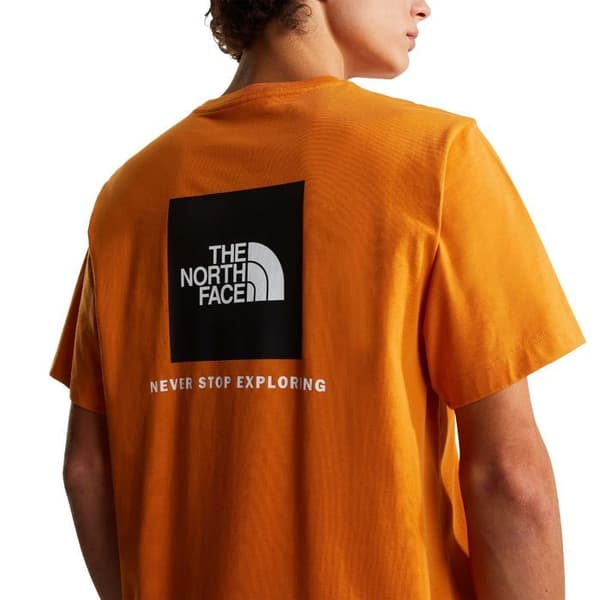 The North Face T-shirt Evolution NSE Box Orange - NF0A8B6KG5I