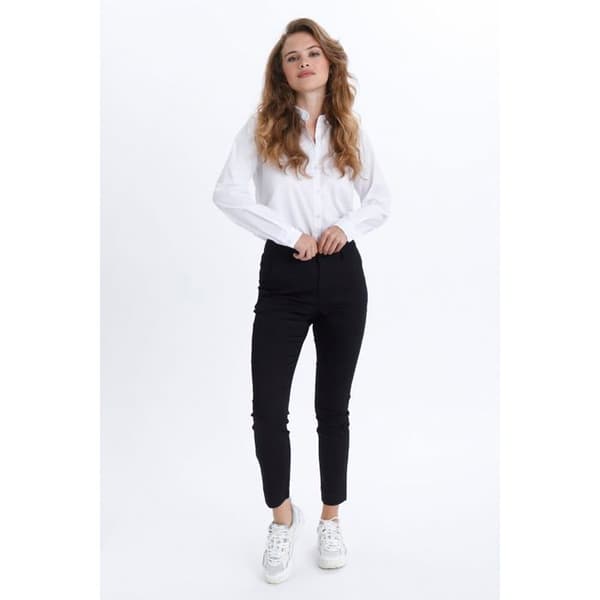 Kvinna 7/8 chinos KAFFE Lea