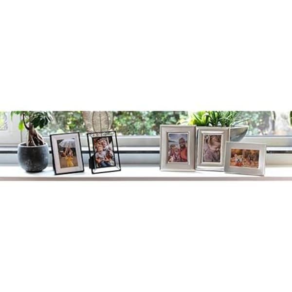 Fotrahmen - ZILVERSTAD - Paris - 10 x 15 cm - Lackad silver - Nutida - Rektangulär