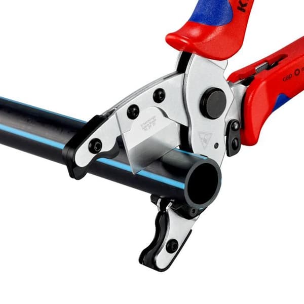 Knipex 90 25 20 210mm rörklippare för PER och multilager samt skyddslang.