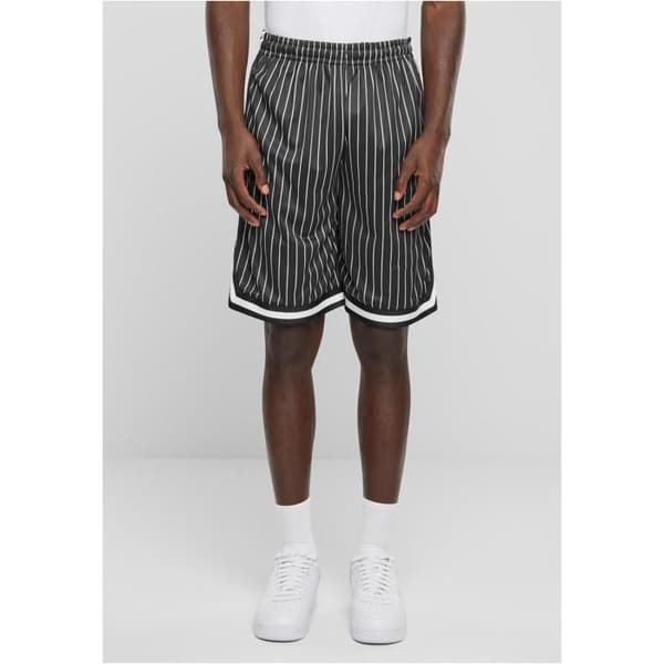 Urban Classics randiga stickade shorts