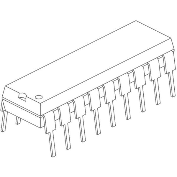 Mikroprocessor Microchip Technology PIC16F88-I/P PDIP-18 8-Bit 20 MHz Antal I/O 16 1 st(ck)