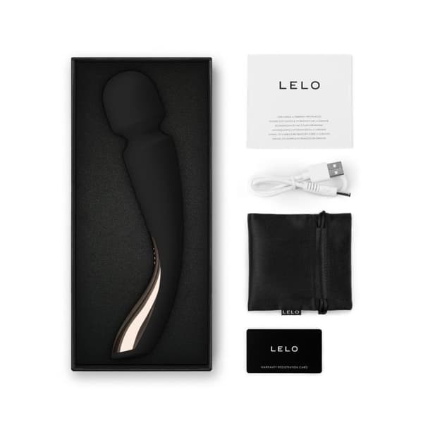 LELO SMART WAND 2 MASSAGER MEDIUM SVART