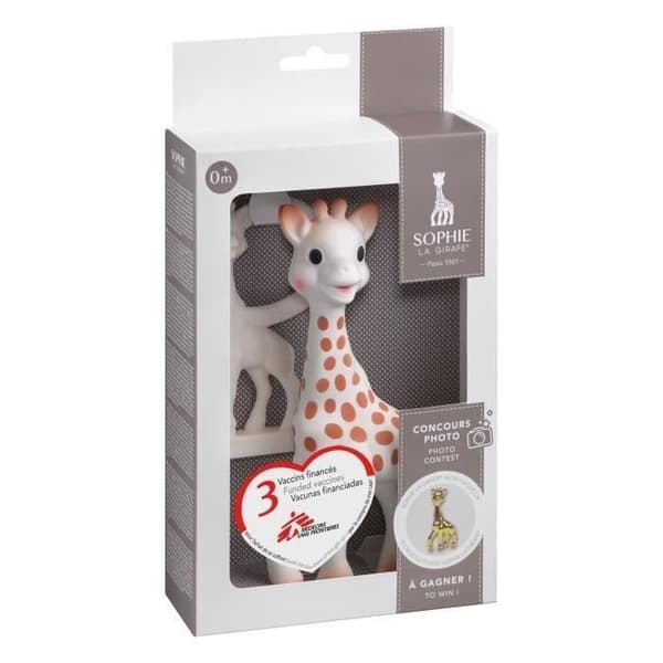 SOPHIE LA GIRAFE Prisetset med Vaniljbiteur