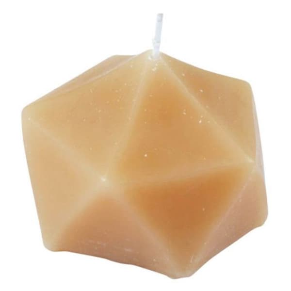 Bougie Dekor Origami "Arty" 7cm Semoule