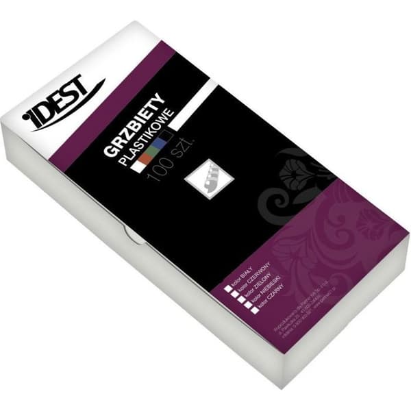 Idest Plastbindare 10 mm, grön, 100 stycken (BEGGP100GNPX0100001)