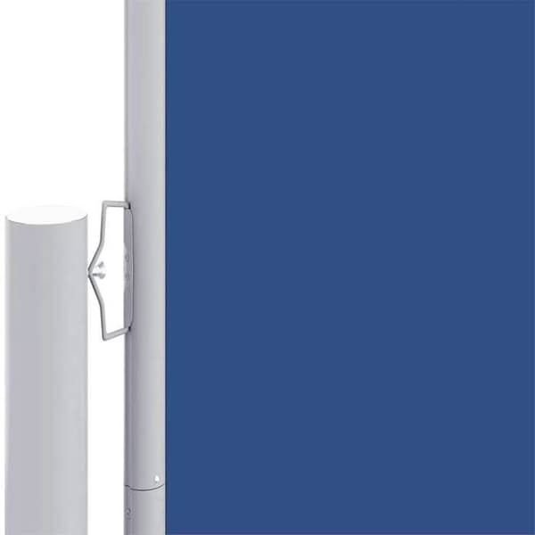 vidaXL infällbar sidomarkis Blå 160x1200 cm 318070