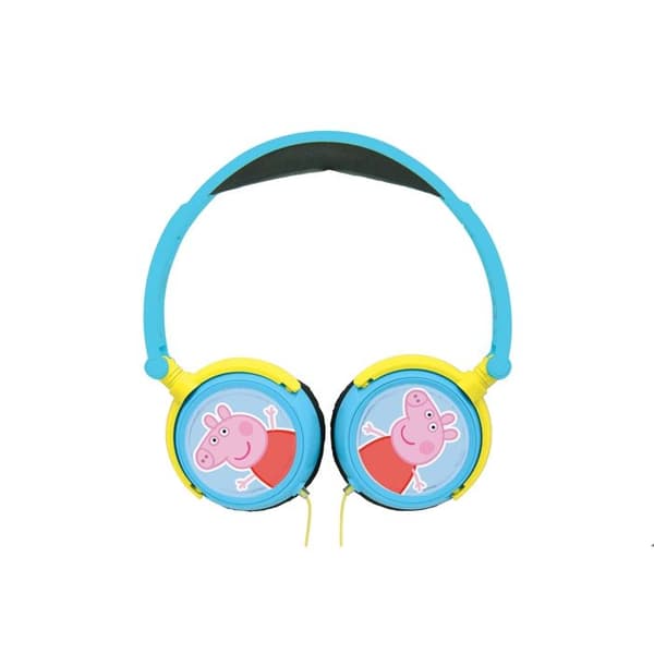 Fällbara Peppa Pig hörlurar med begränsad volym