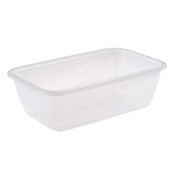keeeper Set med 2 Fredo Fresh rektangulära förvaringsbehållare 3,3 L PP Fresh Blue (Transparent) One Size 2 - 30680