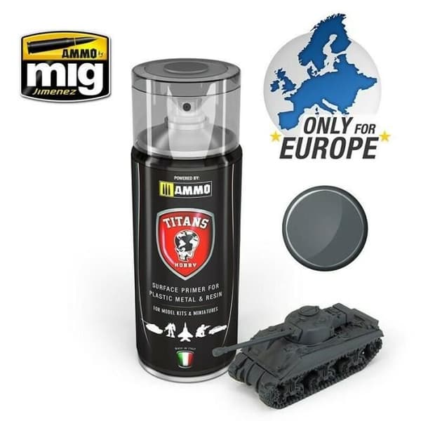 Spray Titans Hobby: Gun metal Primer
